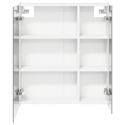 Badkamer spiegelkast voor Wit 63,5 x 15,5 x 70 cm Bewerkt hout