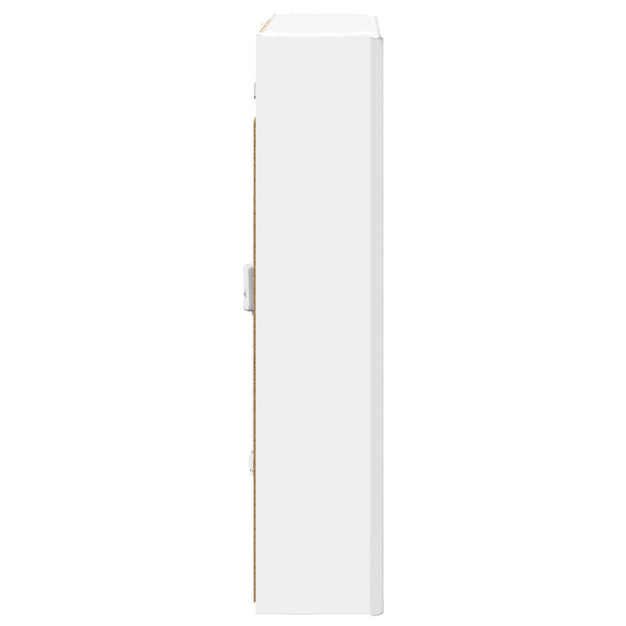 Badkamer spiegelkast voor Wit 63,5 x 15,5 x 70 cm Bewerkt hout