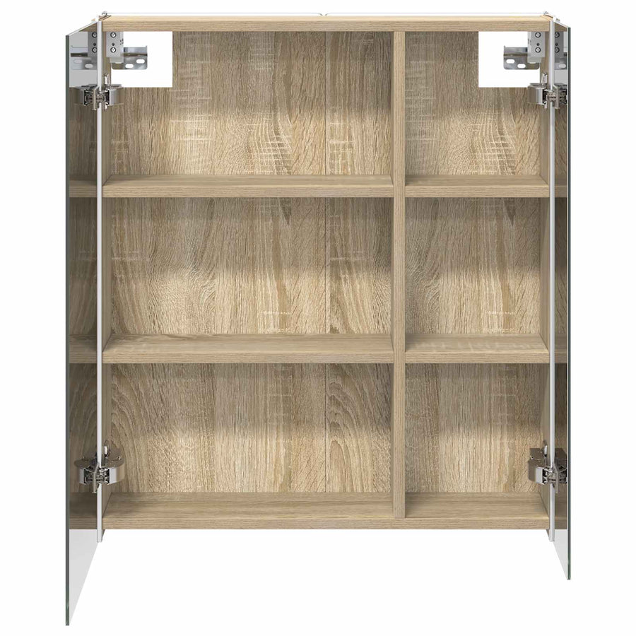 Badkamer spiegelkast Sonoma Eiken 63,5 x 15,5 x 70 cm