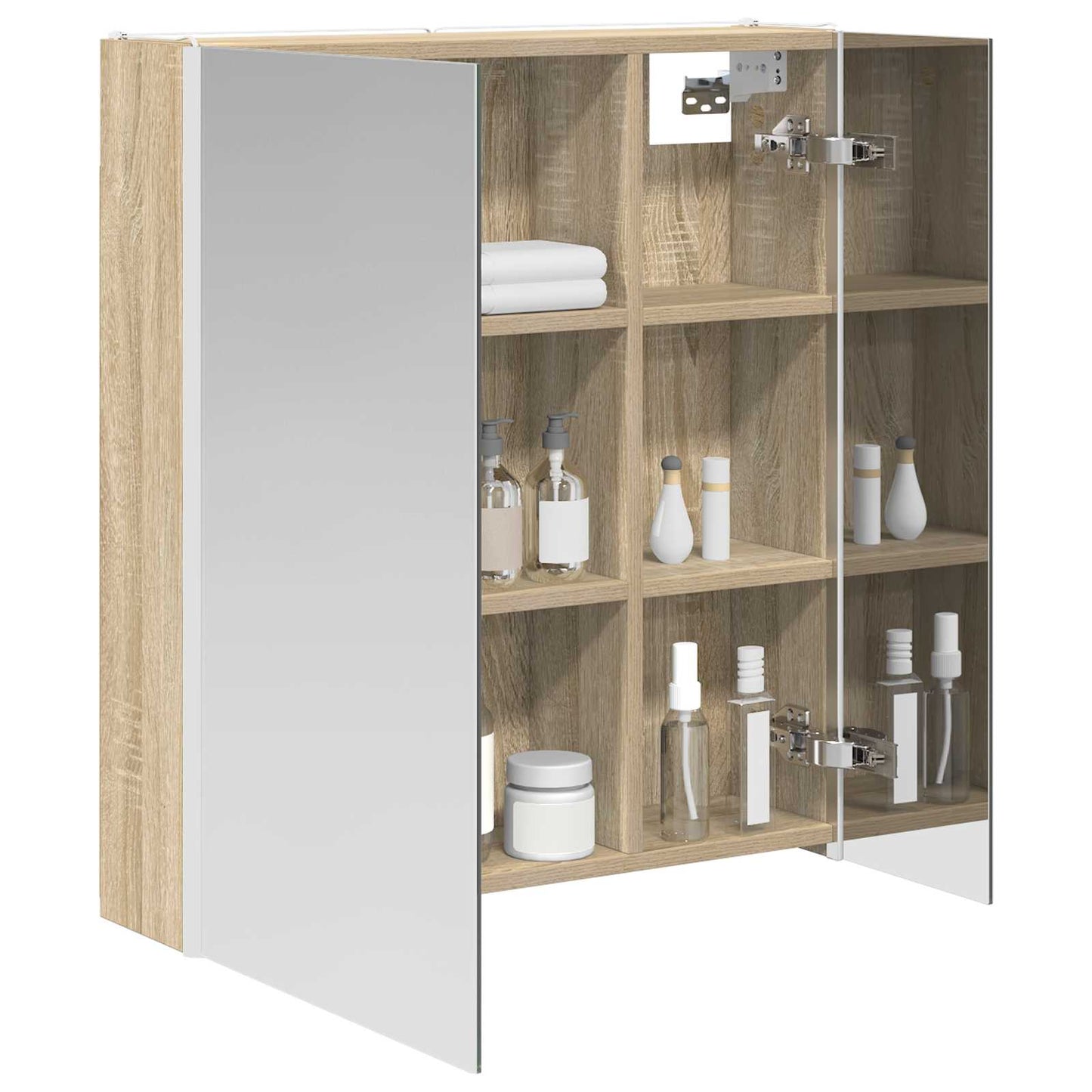 Badkamer spiegelkast Sonoma Eiken 63,5 x 15,5 x 70 cm