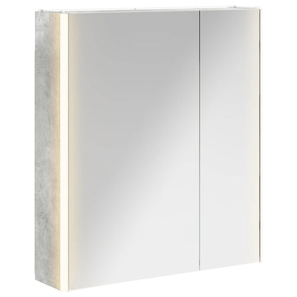 Badkamer spiegelkast Beton Grijs 63,5 x 15,5 x 70 cm