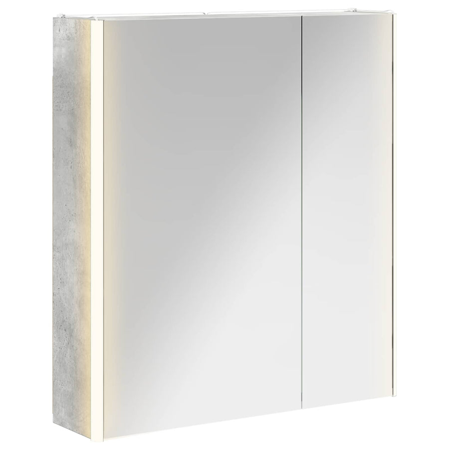 Badkamer spiegelkast Beton Grijs 63,5 x 15,5 x 70 cm