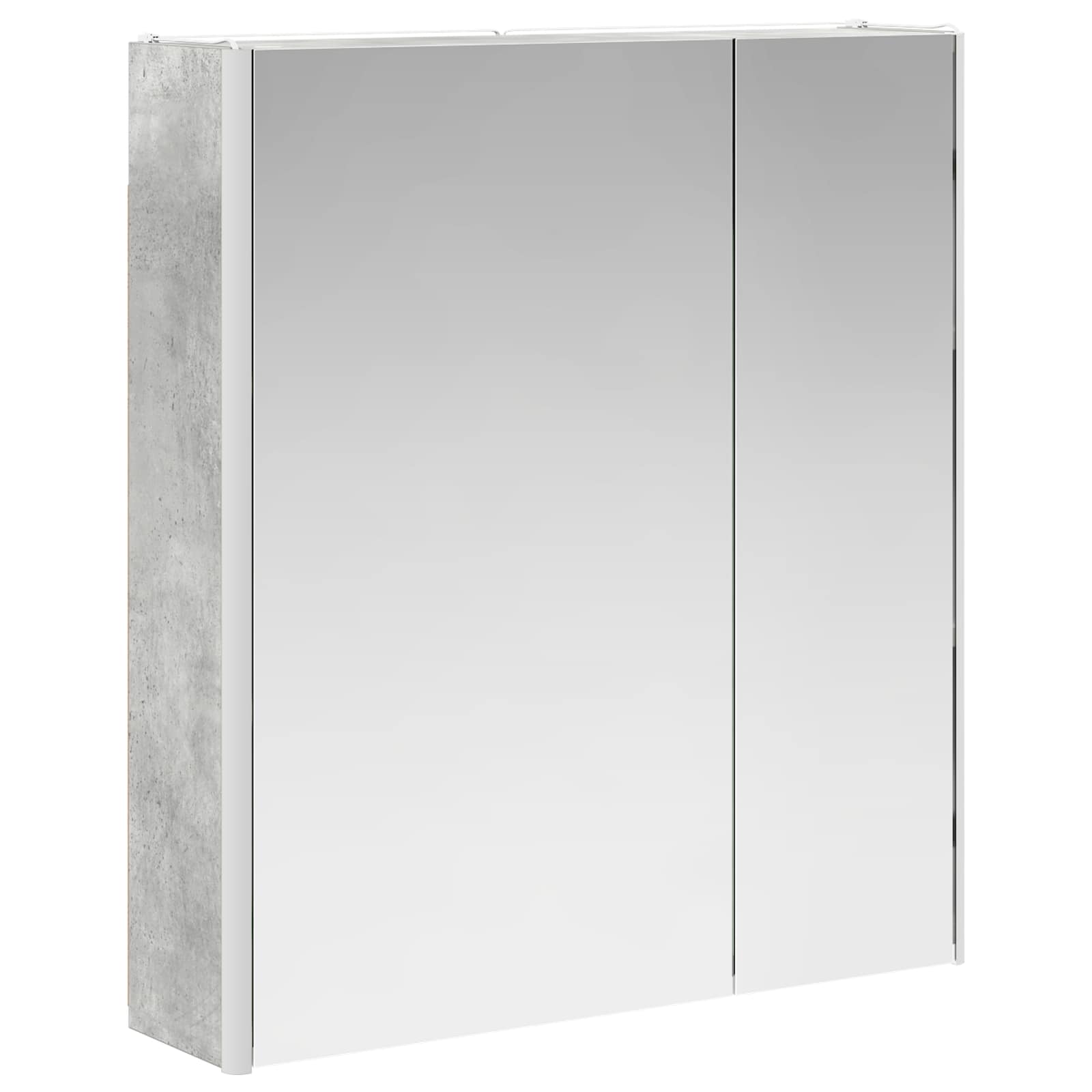 Badkamer spiegelkast Beton Grijs 63,5 x 15,5 x 70 cm