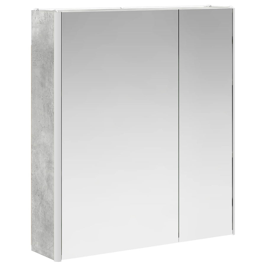 Badkamer spiegelkast Beton Grijs 63,5 x 15,5 x 70 cm