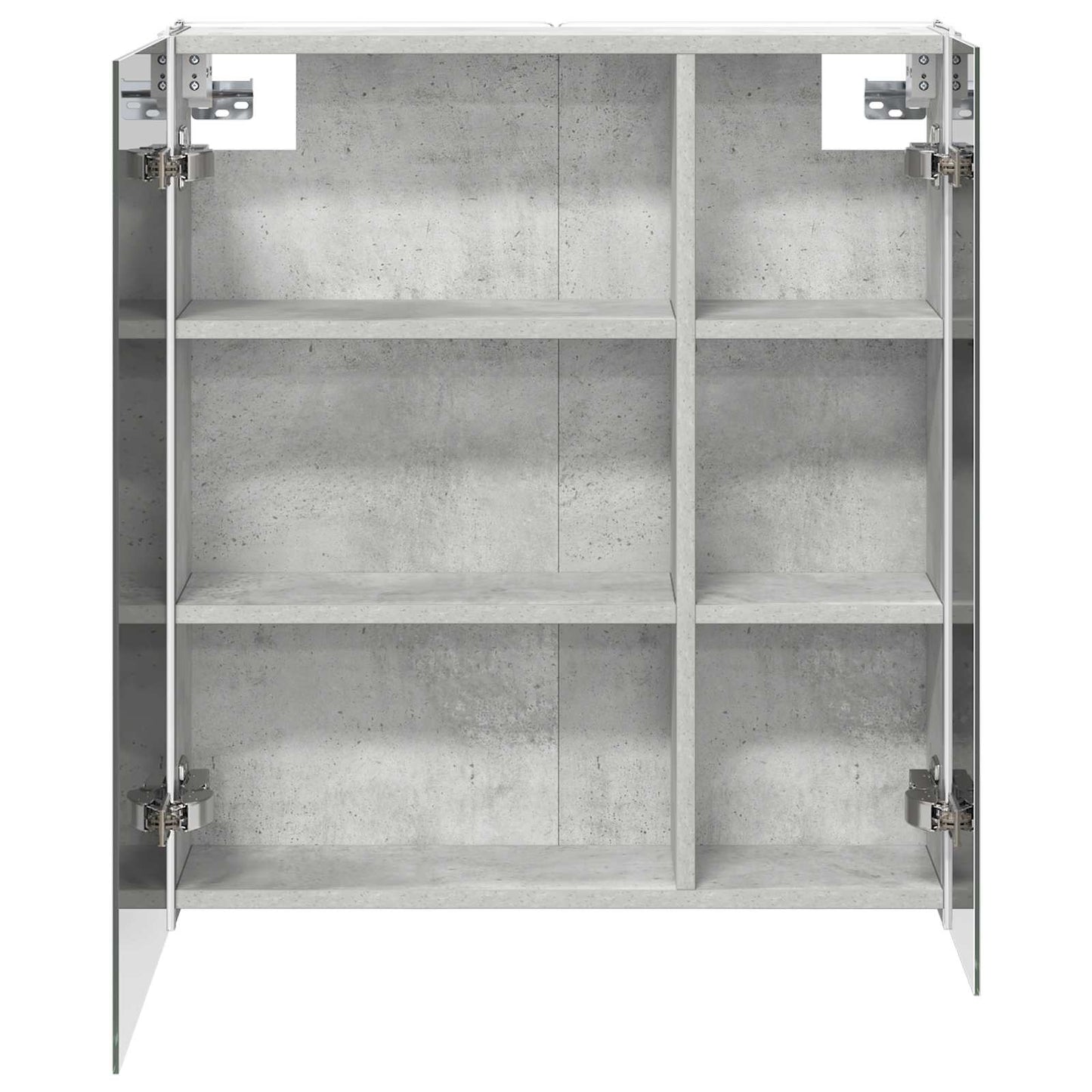 Badkamer spiegelkast Beton Grijs 63,5 x 15,5 x 70 cm