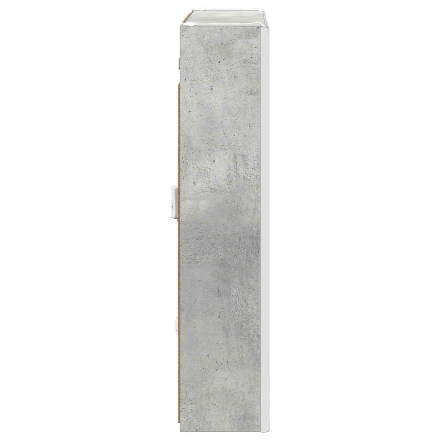 Badkamer spiegelkast Beton Grijs 63,5 x 15,5 x 70 cm