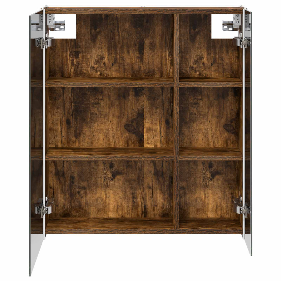 Badkamer spiegelkast Gerookt eiken 63,5 x 15,5 x 70 cm