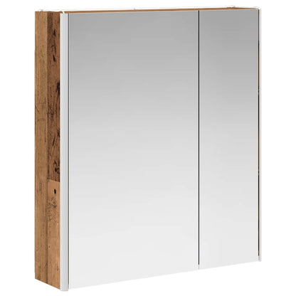 Badkamer spiegelkast Oudhout 63,5 x 15,5 x 70 cm Bewerkt hout