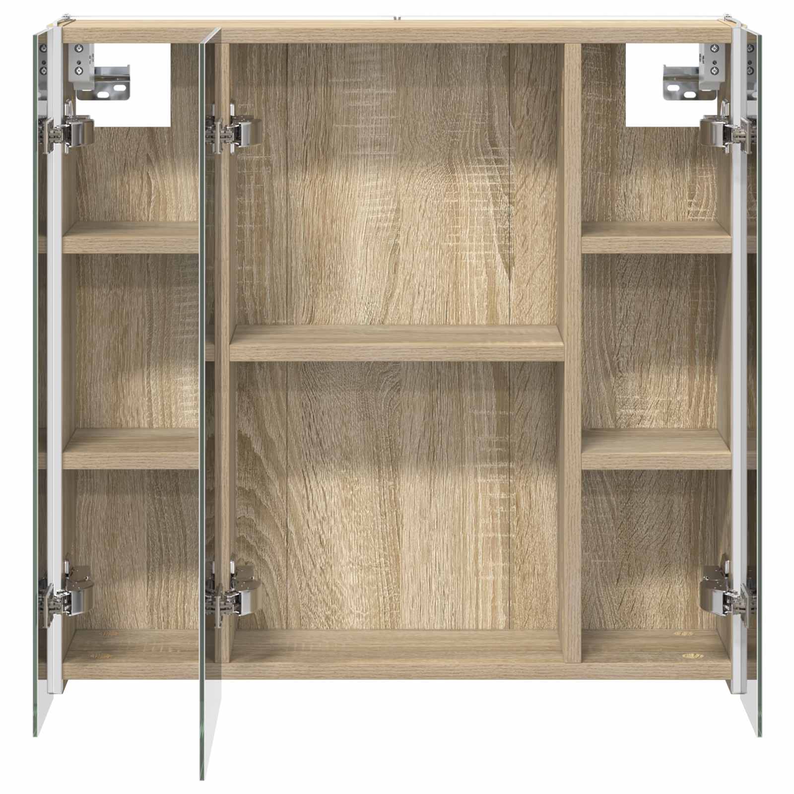 Badkamer spiegelkast Sonoma Eiken 63,5 x 15,5 x 60,5 cm