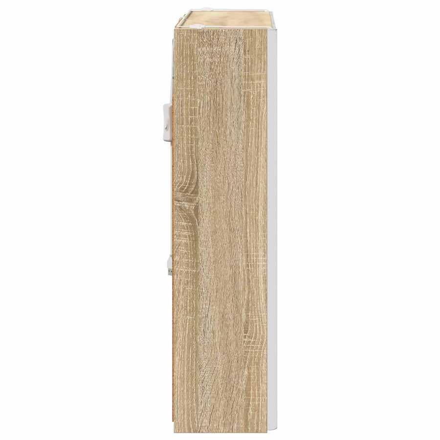 Badkamer spiegelkast Sonoma Eiken 63,5 x 15,5 x 60,5 cm