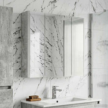 Badkamer spiegelkast Beton Grijs 63,5 x 15,5 x 60,5 cm