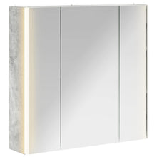 Badkamer spiegelkast Beton Grijs 63,5 x 15,5 x 60,5 cm
