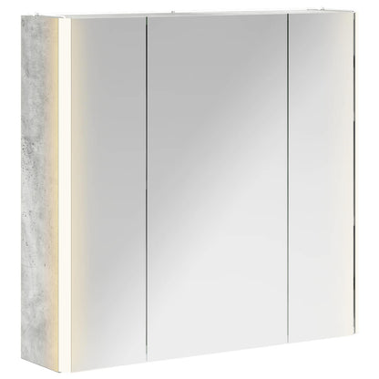 Badkamer spiegelkast Beton Grijs 63,5 x 15,5 x 60,5 cm