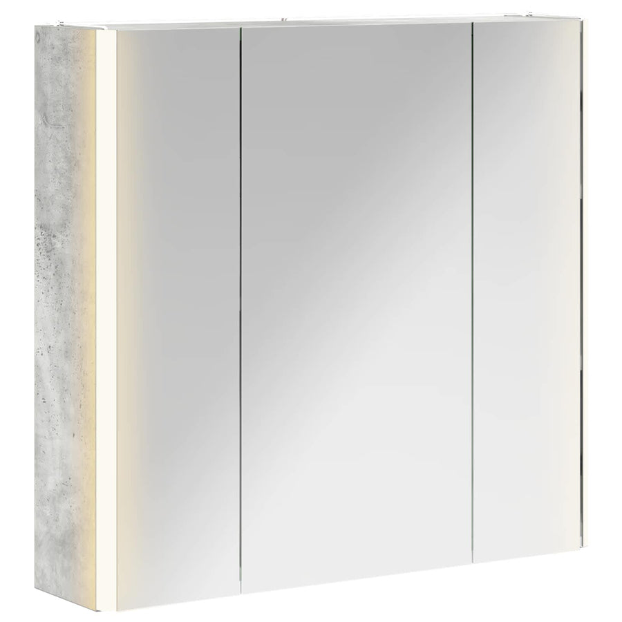 Badkamer spiegelkast Beton Grijs 63,5 x 15,5 x 60,5 cm