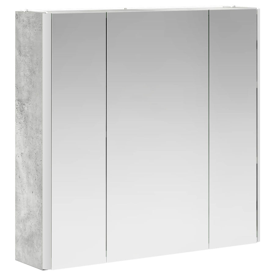 Badkamer spiegelkast Beton Grijs 63,5 x 15,5 x 60,5 cm