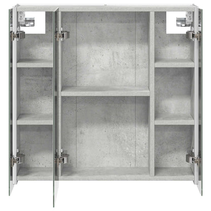 Badkamer spiegelkast Beton Grijs 63,5 x 15,5 x 60,5 cm