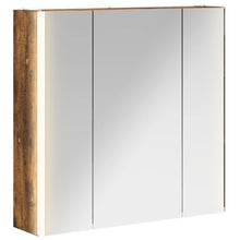 Badkamer spiegelkast Gerookt eiken 63,5 x 15,5 x 60,5 cm