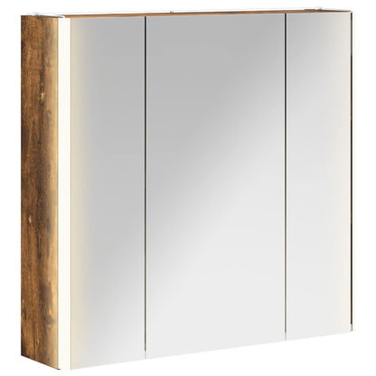 Badkamer spiegelkast Gerookt eiken 63,5 x 15,5 x 60,5 cm