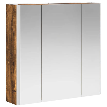 Badkamer spiegelkast Gerookt eiken 63,5 x 15,5 x 60,5 cm