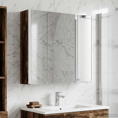 Badkamer spiegelkast Oudhout 63,5 x 15,5 x 60,5 cm Bewerkt hout