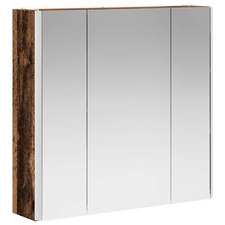 Badkamer spiegelkast Oudhout 63,5 x 15,5 x 60,5 cm Bewerkt hout