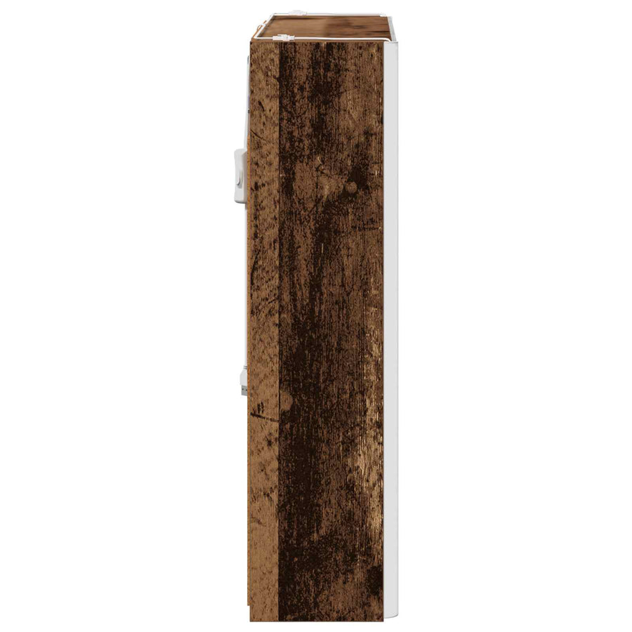 Badkamer spiegelkast Oudhout 63,5 x 15,5 x 60,5 cm Bewerkt hout