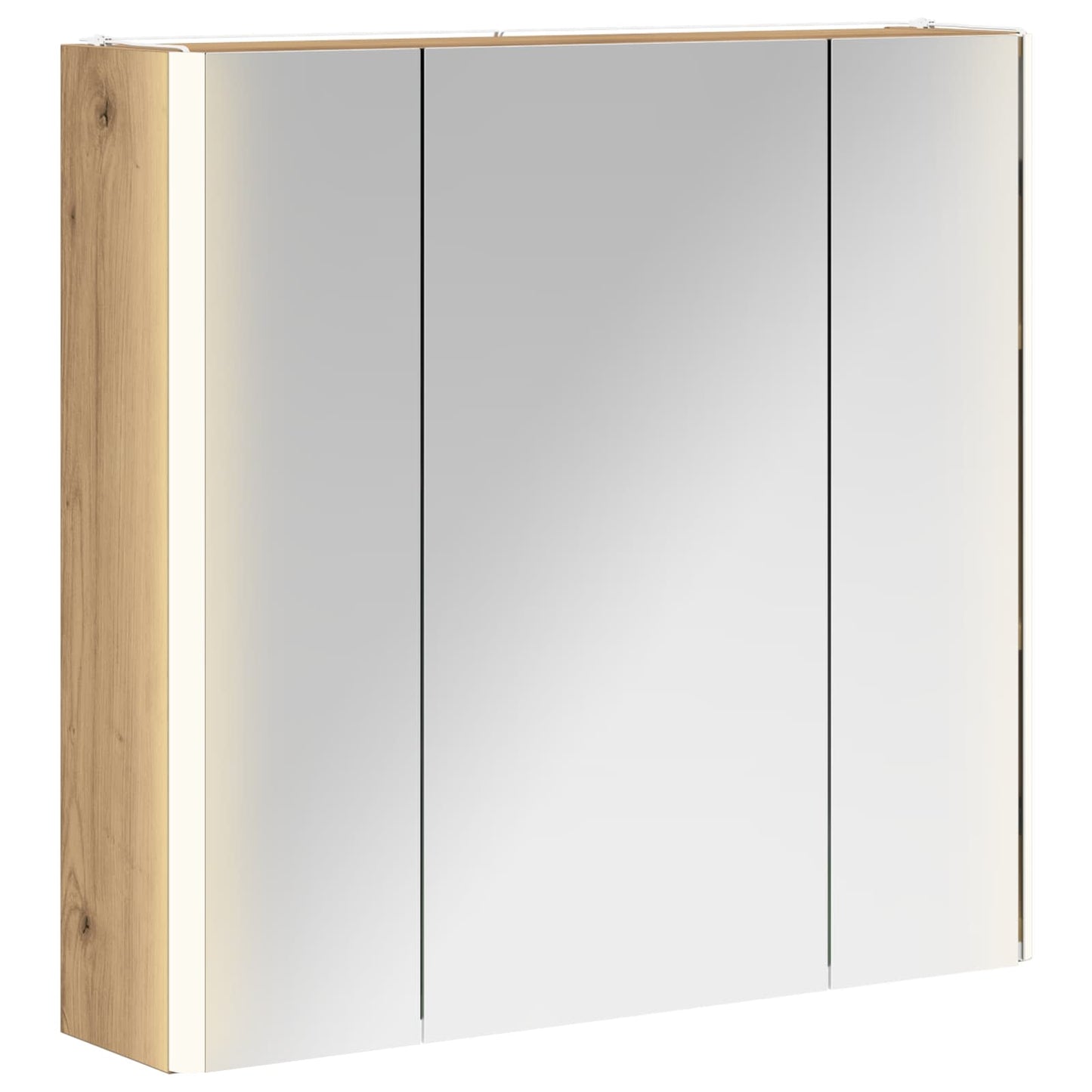 Badkamer spiegelkast Ambachtelijk eiken 63,5 x 15,5 x 60,5 cm