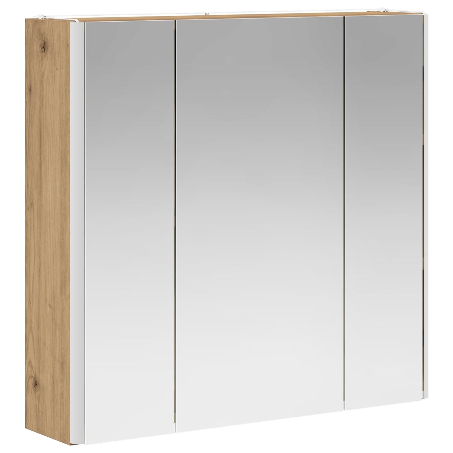Badkamer spiegelkast Ambachtelijk eiken 63,5 x 15,5 x 60,5 cm