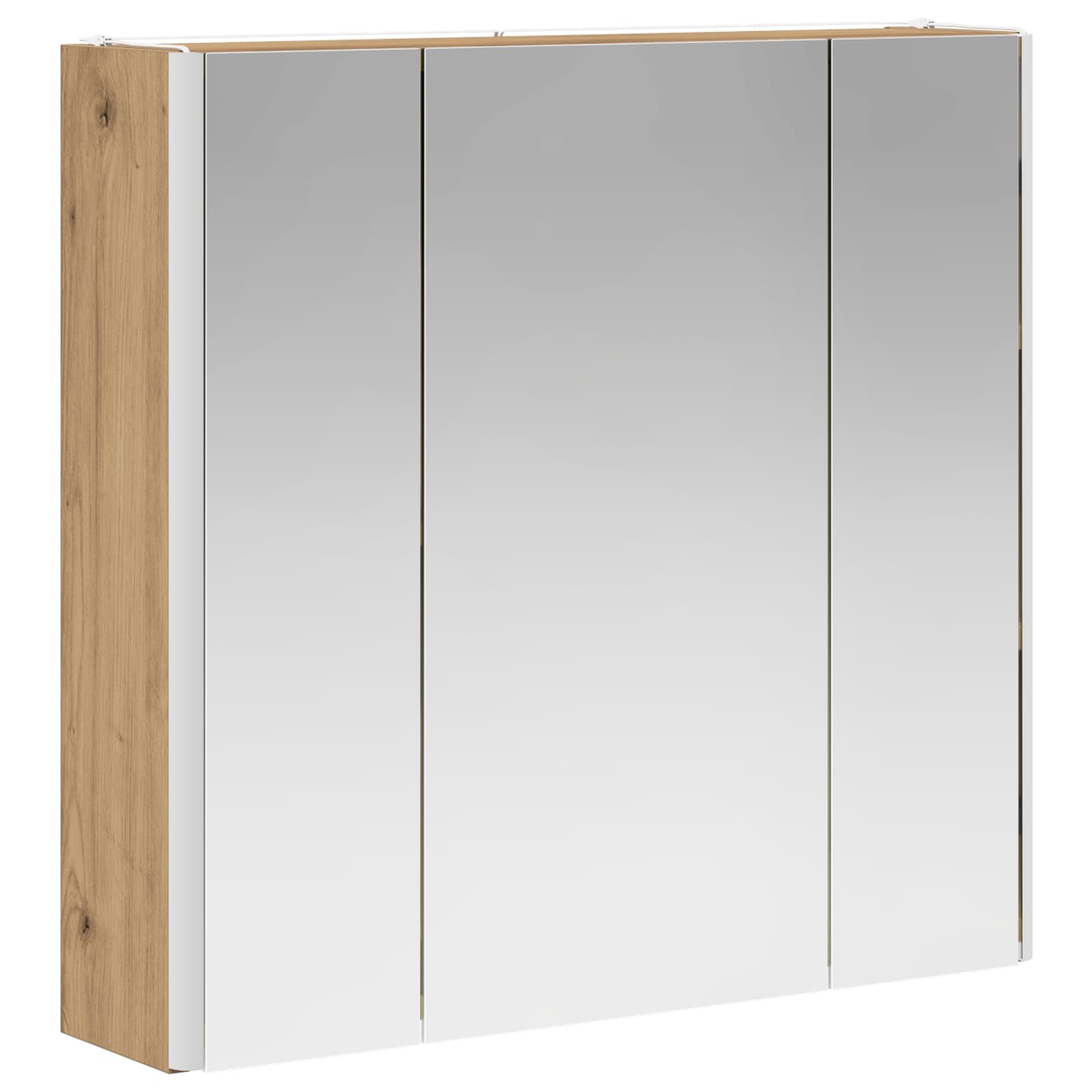 Badkamer spiegelkast Ambachtelijk eiken 63,5 x 15,5 x 60,5 cm