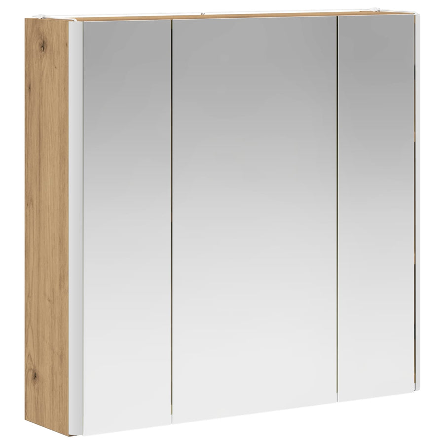 Badkamer spiegelkast Ambachtelijk eiken 63,5 x 15,5 x 60,5 cm
