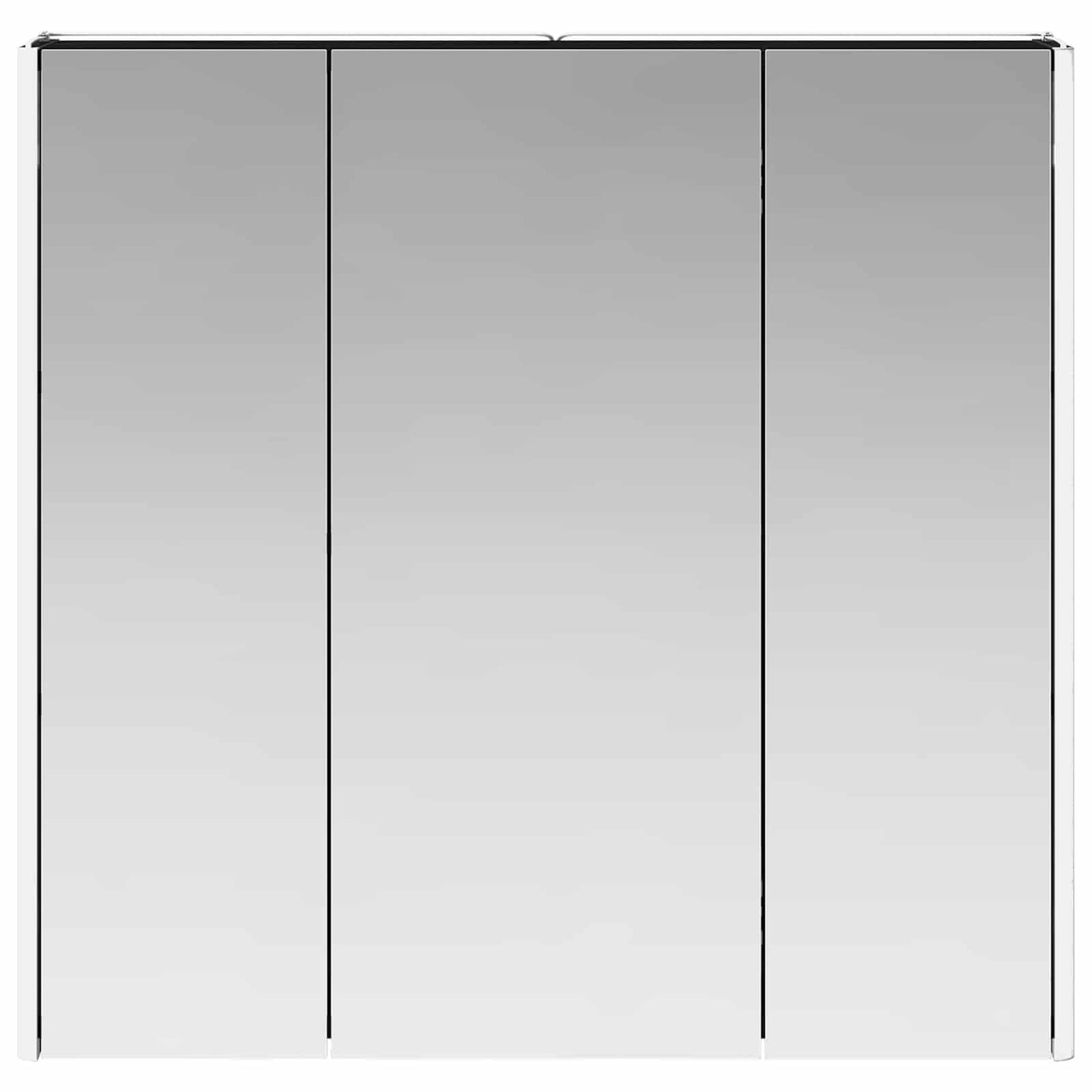 Badkamer spiegelkast met plank Zwart Eiken 73,5 x 15,5 x 70 cm