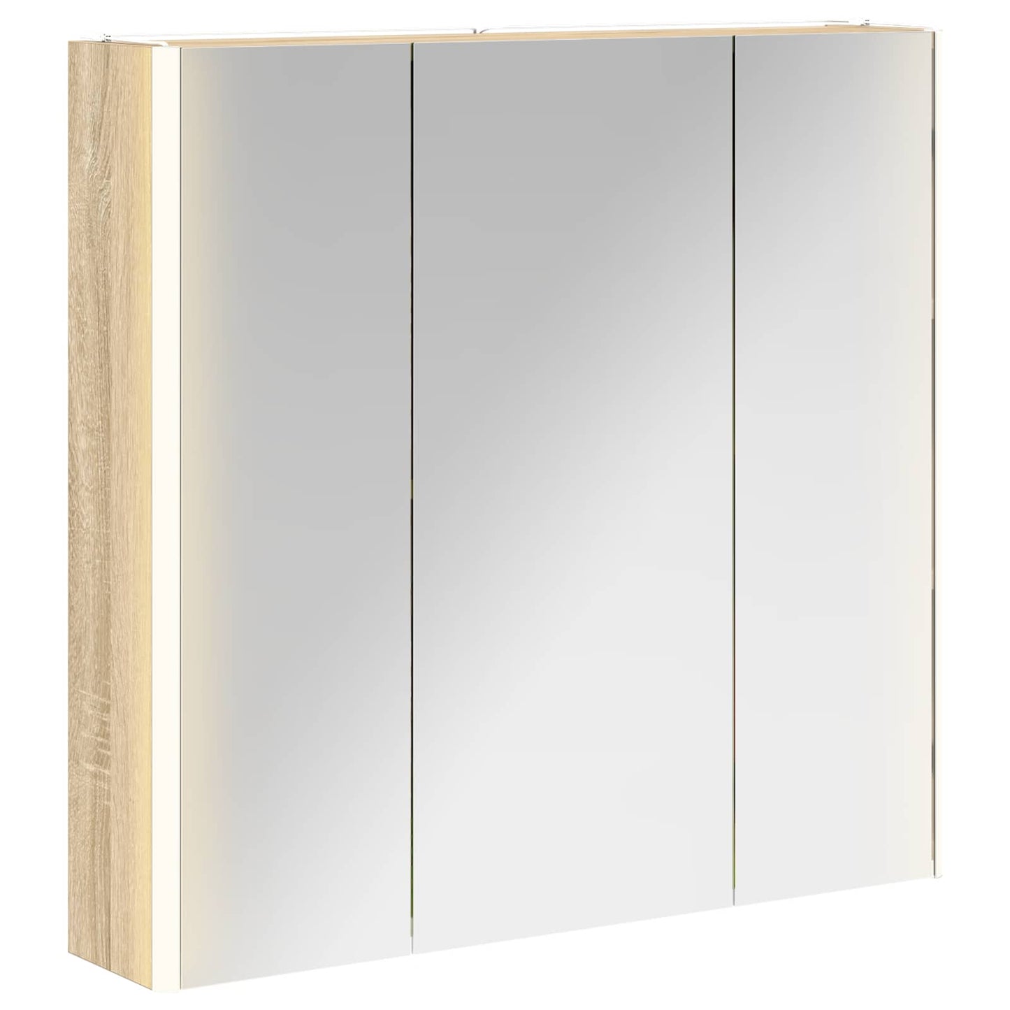 Badkamer spiegelkast met plank Sonoma Eiken 73,5 x 15,5 x 70 cm