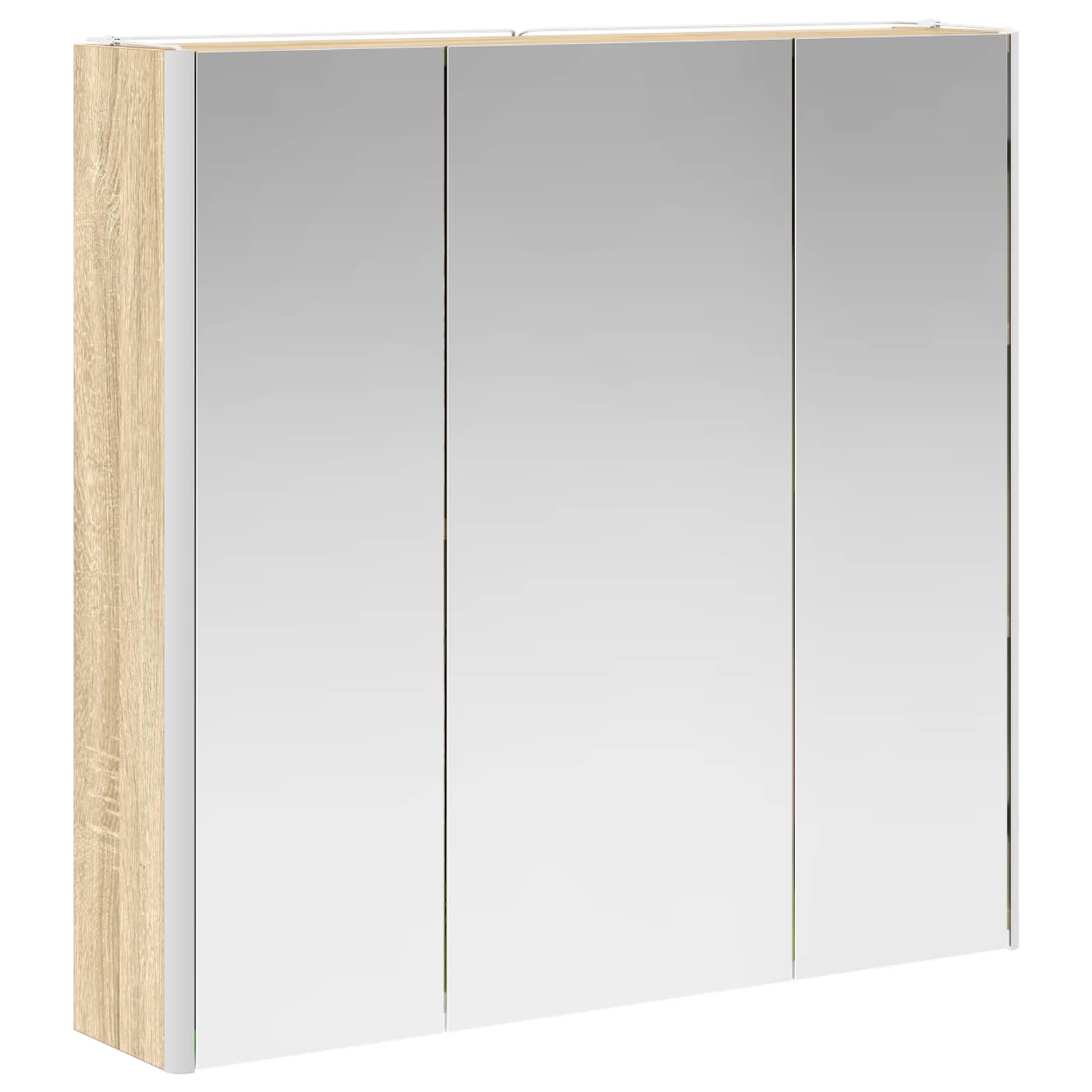 Badkamer spiegelkast met plank Sonoma Eiken 73,5 x 15,5 x 70 cm