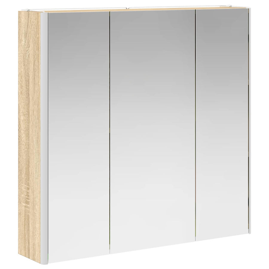 Badkamer spiegelkast met plank Sonoma Eiken 73,5 x 15,5 x 70 cm