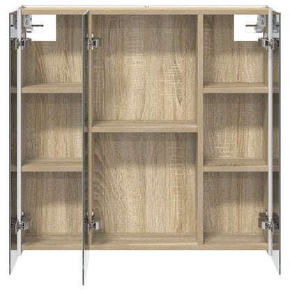 Badkamer spiegelkast met plank Sonoma Eiken 73,5 x 15,5 x 70 cm