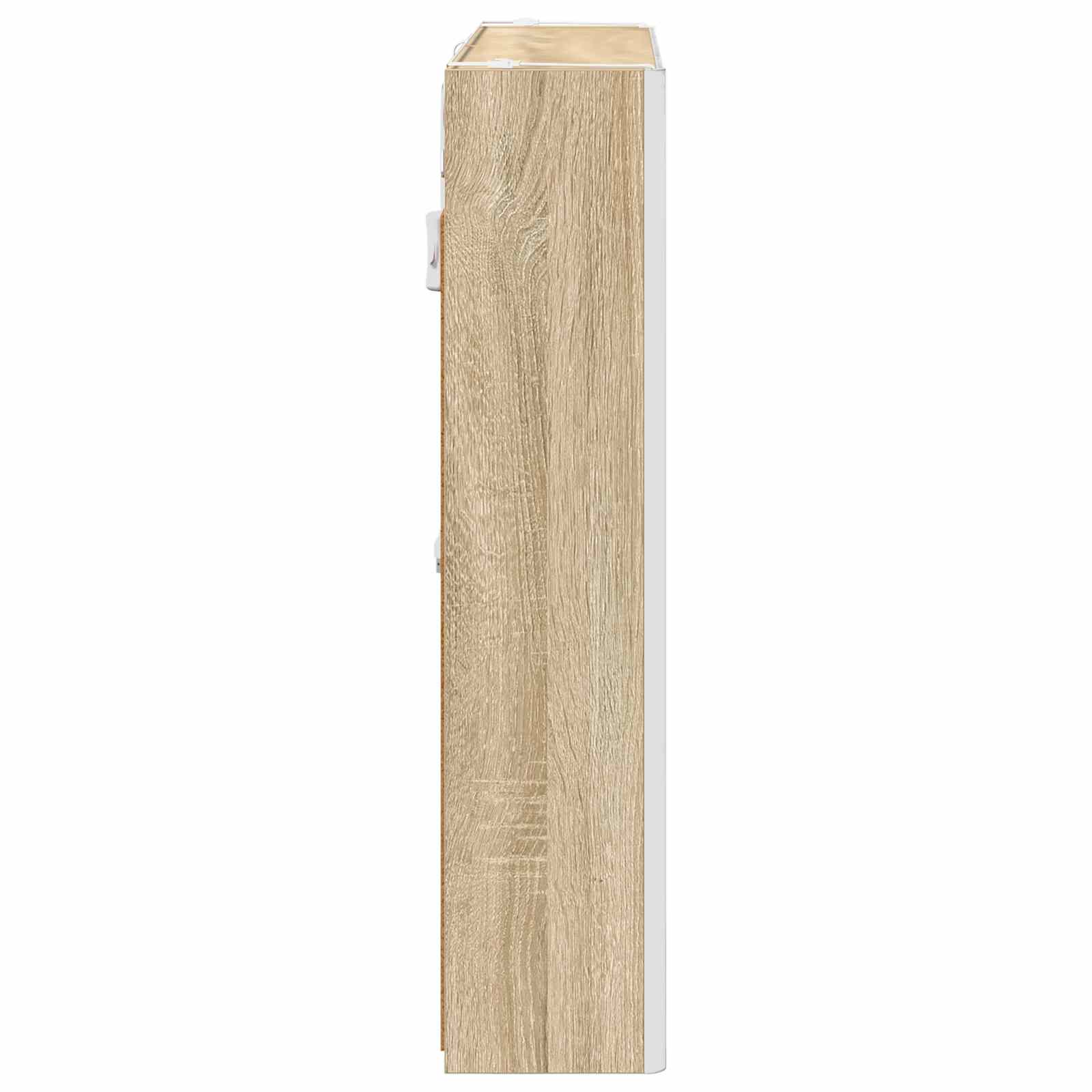 Badkamer spiegelkast met plank Sonoma Eiken 73,5 x 15,5 x 70 cm
