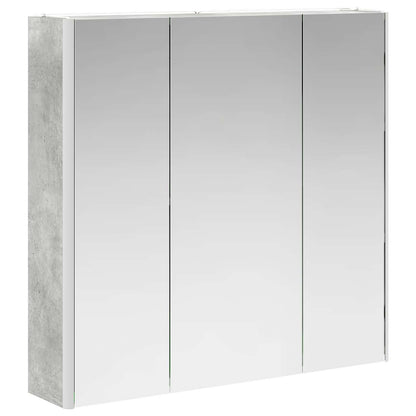 Badkamer spiegelkast met plank Beton Grijs 73,5 x 15,5 x 70 cm