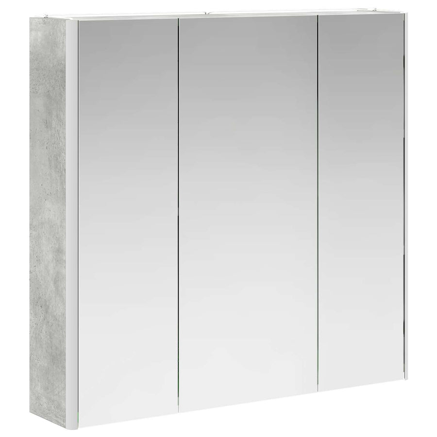 Badkamer spiegelkast met plank Beton Grijs 73,5 x 15,5 x 70 cm