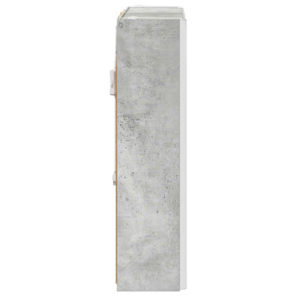 Badkamer spiegelkast met plank Beton Grijs 73,5 x 15,5 x 70 cm