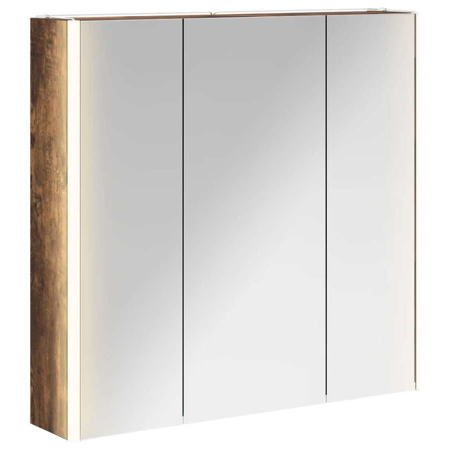 Badkamer spiegelkast Gerookt eiken 73,5 x 15,5 x 70 cm