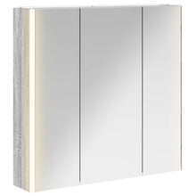 Badkamer spiegelkast met plank Grijs Sonoma 73,5 x 15,5 x 70 cm