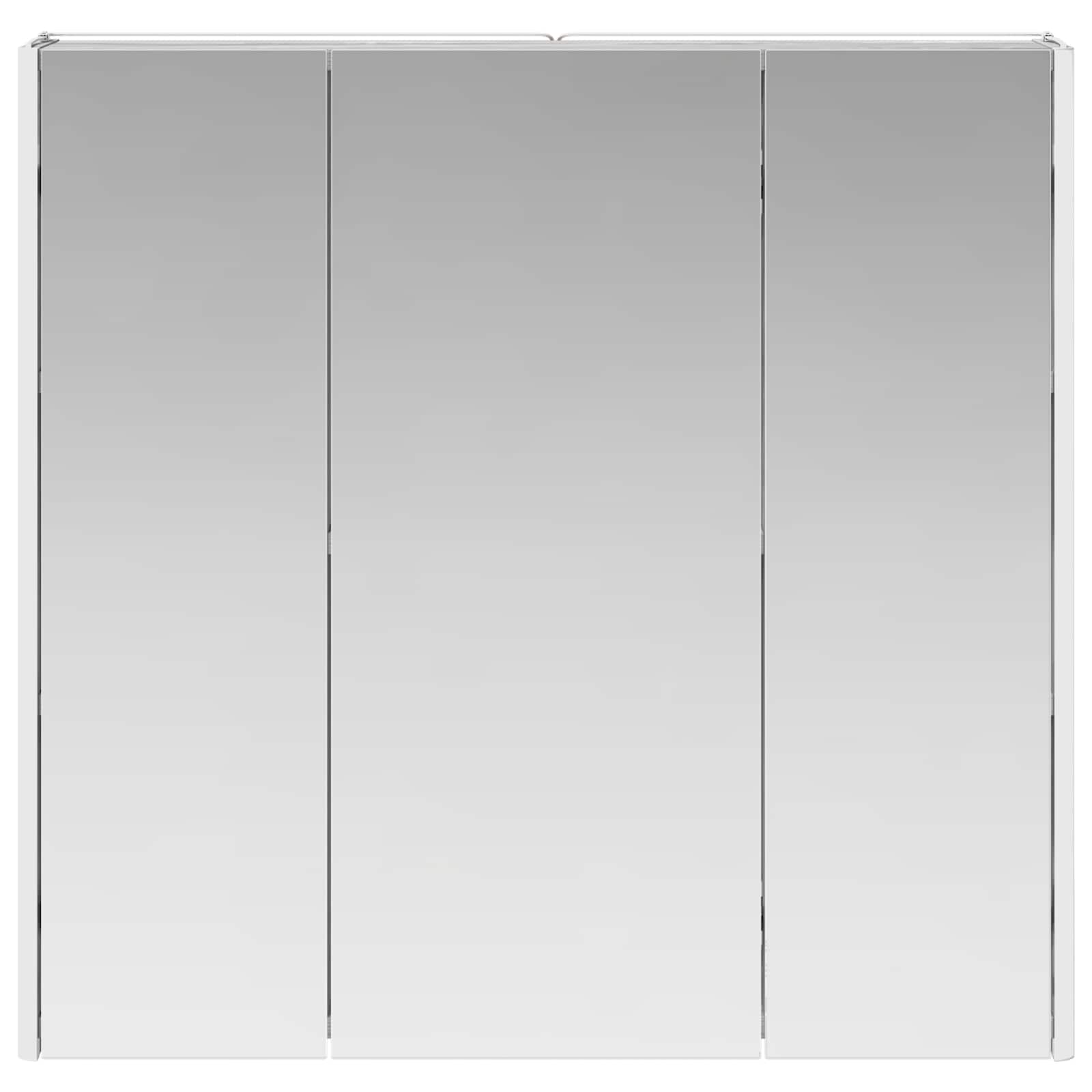 Badkamer spiegelkast met plank Grijs Sonoma 73,5 x 15,5 x 70 cm