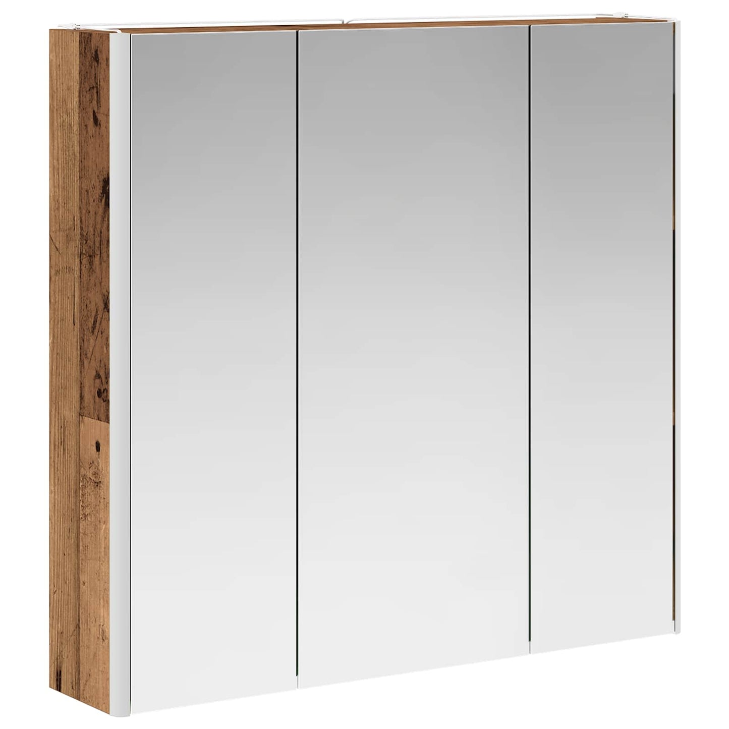 Badkamer spiegelkast Oudhout 73,5 x 15,5 x 70 cm Bewerkt hout