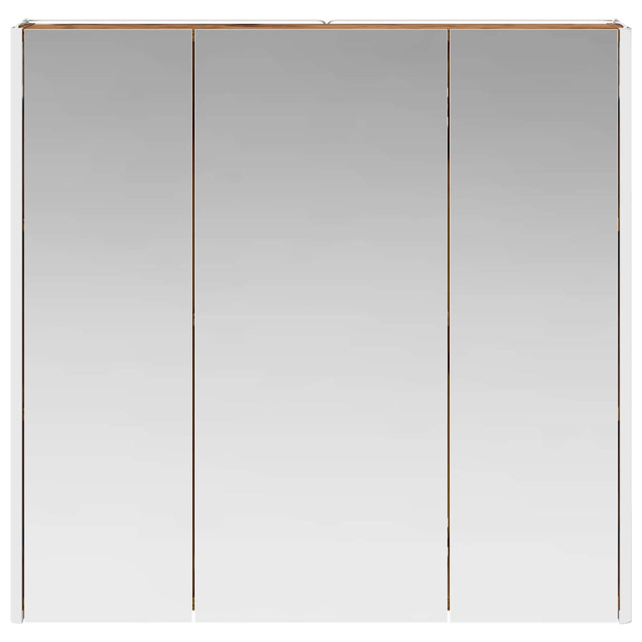 Badkamer spiegelkast Oudhout 73,5 x 15,5 x 70 cm Bewerkt hout