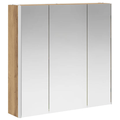 Badkamer spiegelkast Ambachtelijk eiken 73,5 x 15,5 x 70 cm