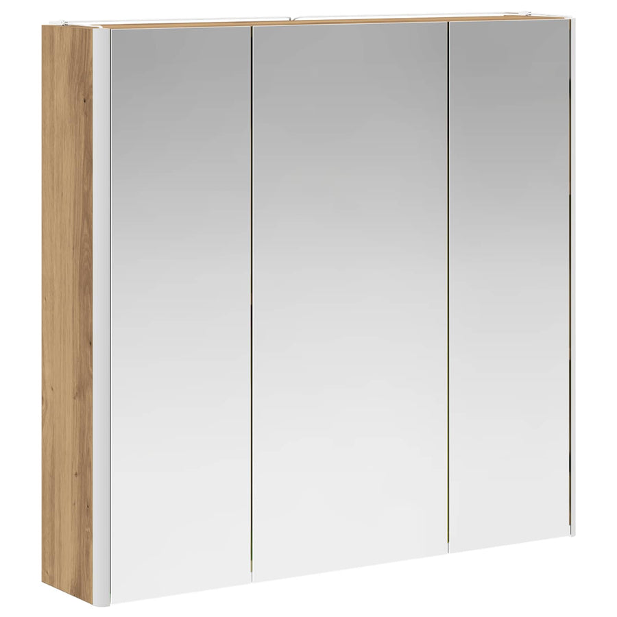 Badkamer spiegelkast Ambachtelijk eiken 73,5 x 15,5 x 70 cm