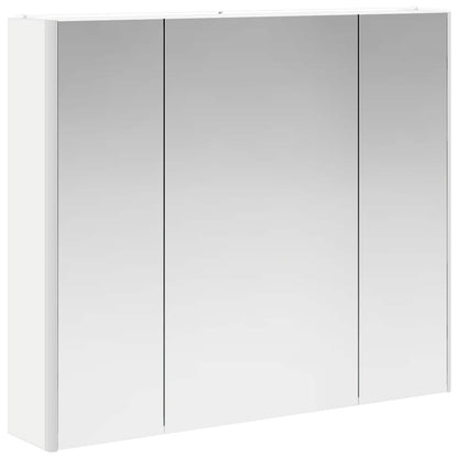 Badkamer spiegelkast voor Wit 83,5 x 15,5 x 70 cm Bewerkt hout