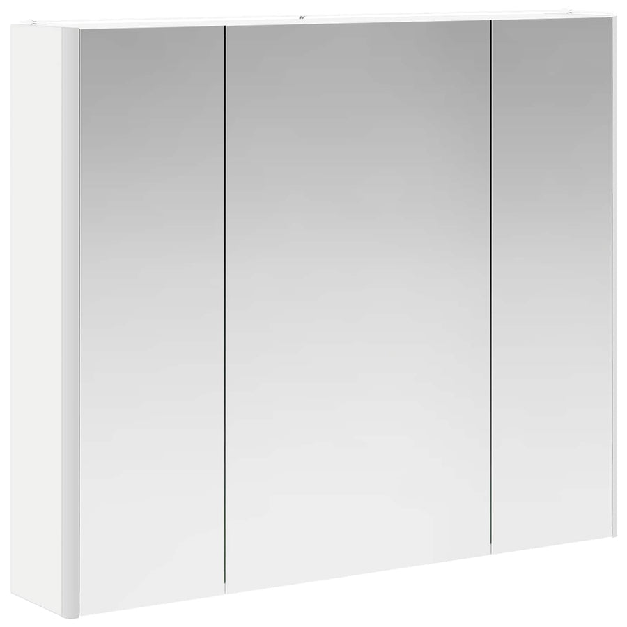 Badkamer spiegelkast voor Wit 83,5 x 15,5 x 70 cm Bewerkt hout