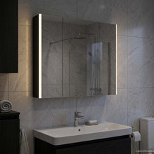 Badkamer spiegelkast Zwart Eiken 83,5 x 15,5 x 70 cm