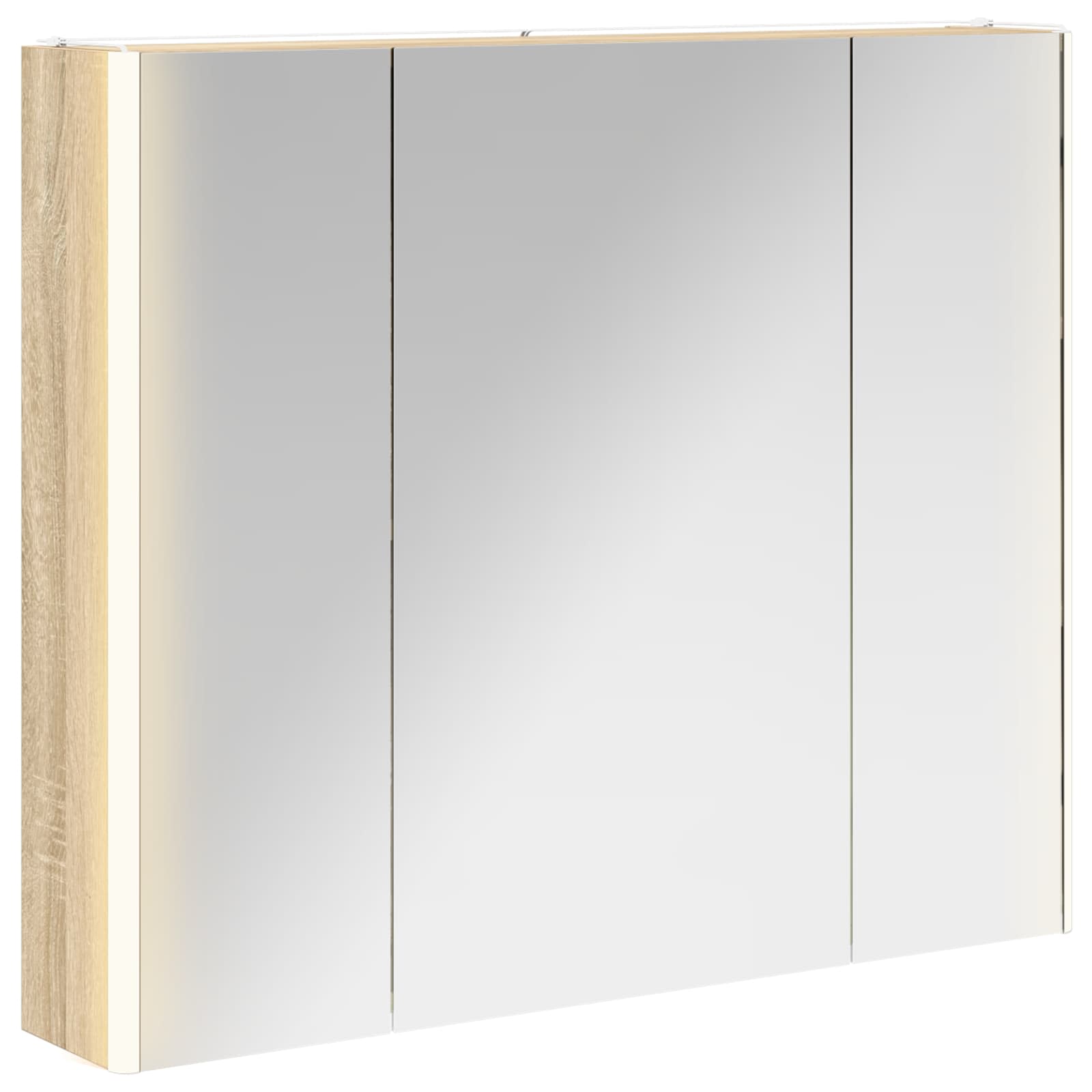 Badkamer spiegelkast Sonoma Eiken 83,5 x 15,5 x 70 cm